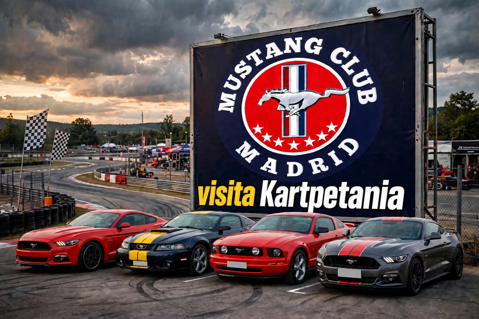 Mustang Club Madrid visita Karpetania